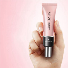 2X VEZE Foundation Breathable Natural Cosmetic Concealer Pre-Makeup Primer Pore Eraser