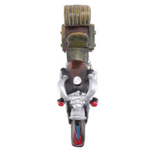 Motorbike Miniature Vehicle Decor, Motorcycle Vehicle Design Ornament, Creatives Resin Motorbike for Home Decoration B