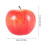 Decorative Artificial  Plastic Fruits Imitation Home Decor 6pcs Red 8