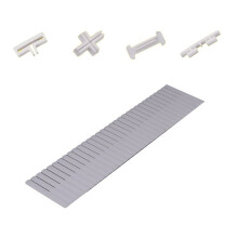 Dust Panel Suitable for Finishing Shelves of Various Small Items Adjustable Drawer Sorting Box with Fixing Buckle A