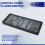 Square Wall Clock Series, 13.8inch Large Digital Jumbo Alarm Clock, LCD Display, Multi-Functional Upscale Office Decor Desk Black 3
