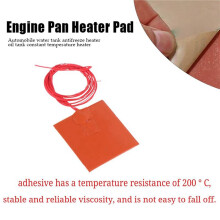 4PCS Silicone Rubber Heating Pad, 12V 30W Heating Baking Mats Electric Blanket Flexible Mat 200 Max (100X100mm)