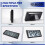 Square Wall Clock Series, 13.8inch Large Digital Jumbo Alarm Clock, LCD Display, Multi-Functional Upscale Office Decor Desk Black 5