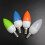 E14 LED-Farbkerzenspitze Birne, Farbe Kerzenlicht, rot 6