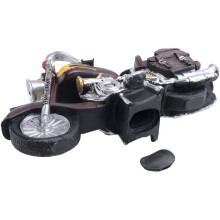 Motorbike Miniature Vehicle Decor, Motorcycle Vehicle Design Ornament, Creatives Resin Motorbike for Home Decoration A