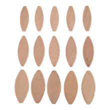 450 Pieces Beechwood Joiner Biscuits Number 0, 10, 20 Wood Joining Biscuits Beech Wood Chips for Crafting Woodworking