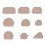 Ceramic Tool Teacups Bowl Handle Shape Plate Forming Molds Geometry Density Stripping Mud Plates Pottery  Tool 1