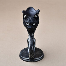 Schwarze Statue und Figuren Als Geschenk für Heimdekoration - KugelstäNder Aus Kristallglas, Kugelsockel, Sockelhalter