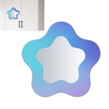 School Locker Mirrors Acrylic Locker Mirrors with Magnetic Backing Locker Accessories Mirrors Personal Makeup Mirrors