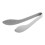 Leaf Pattern Enhancing Stability Silicone Tongs Secure-Grey 1