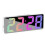 LED Alarm Clock with Customizable Display Options 12/24 Hour Formats & Automatic Brightness Control At Night White 1