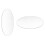 2 Pcs Transparent 3mm Thick Mirror Acrylic Round Disc, Diameter:85mm & 70mm 1