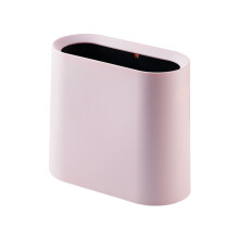 Modern Trash Can Simple Design Easy to Wash Waste Bin for-Pink