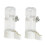 2PCS Water Feeder Plastic Clear Feeding Station Water-Wit 1