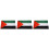 3X Palaestina Nationalflagge 5ft x 3ft 1