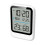 Digital Electronic Alarm Clock Temp Humidity Sensor /Week/Date/Temp/Humidity Display Desk Small LED Clocks White 7