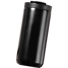 Tasse à café à Double paroi en acier inoxydable 304, garde-Noir