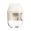 Bouteille d'eau de conception de broche de-Blanc crème 1
