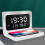 Desktop Alarm Clock Wireless Charger Multi-Function Charger Clock Function 3-in-1 Clock Wireless Charger 3