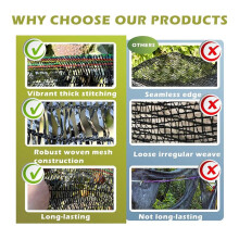 55% Shade Cloth for Garden, Sunblock Mesh UV Resistance Net for Vegetables Flowers Greenhouse Raised Bed