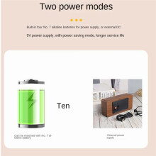 RéVeil NuméRique En Bois, RéVeil LED Avec Horloges de Bureau de TempéRature Pour Bureau, Horloge de Chevet Bois Sombre