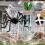Conjunto de Decoração Teia Aranha de Halloween, 275 Polegadas, Teia de Aranha Triangular Enorme + Aranha Falsa Gigante de 78 Polegadas, Decoração 1