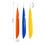 Multi-Functional Foldable Pottery Needle Steel Tool for Clay Sculpting Carving Cutting Throwing Modeling DIY Ceramics C 8