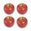 4 Large Artificial Green Apples-Fruit with 4 Large Artificial Red Apples-Decorative Fruit 4