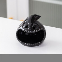 Halloween Candlestick Ornaments Candlestick Candy Storage Ceramic Candlestick Desktop Ornaments for HalloweenDecor