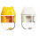 Clear Automatic Water Dispenser Water Bottle with-Creamy White 2