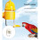 Bird Water Feeder with Gravities Pin System for-Yellow 3