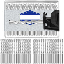 100 Pieces Drywall Drill Bits Point Cutting Drill Bits Diameter Drywall Router for Spiral Saws (5/32 Inch)