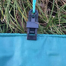 100% silicone Tarp Clips 8cm Clips antiscivolo per tenda da campeggio 4 pezzi