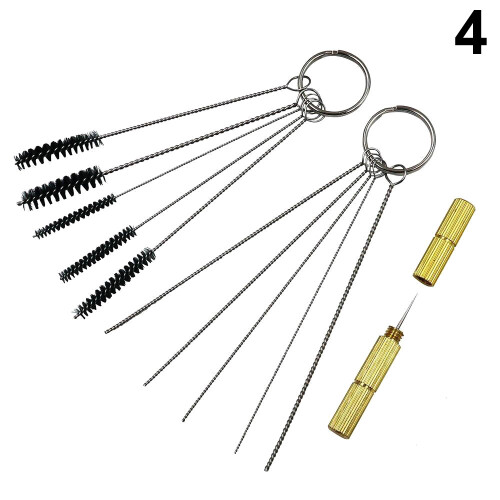 (4) Airbrush Nozzle Cleaning Kit - Sturdy & Ergonomic