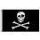(B) Pirate Skull Flag - Lightweight & Durable Banner 1
