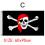 (C) Pirate Skull Flag - Lightweight & Durable Banner 3