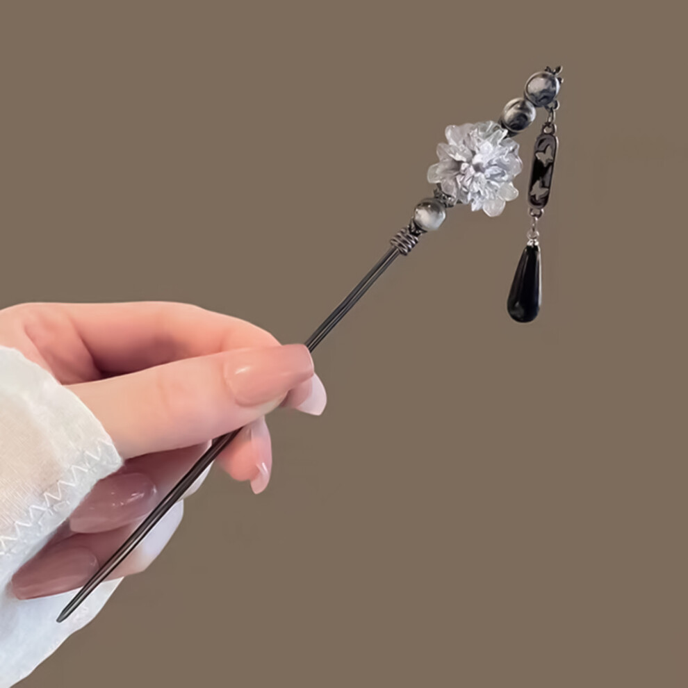 Hue-Grain Elegant Alloy Hair Sticks For Women & Salon