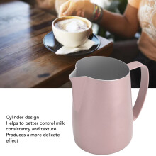 Stainless Steel Milk Frothing Pitcher 450ml Pink