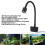 White LED Fish Tank Light for 3‑6 Gallons Clamp On Bright and Efficient 3