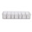 2 pezzi di scatola trasparente per cavi, 7 scomparti, 26x9,5x4,5 cm 14