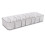2 pezzi di scatola trasparente per cavi, 7 scomparti, 26x9,5x4,5 cm 13