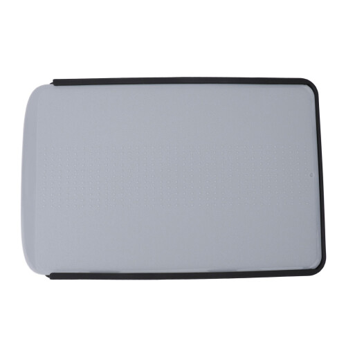Portable Folding Chopping Board with Dish Tub Space Saving Grey