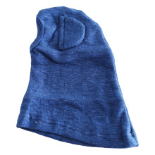 Beruhigende Katzen-Kopfbedeckung, Hut für-Deep Blue L