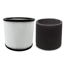 Vaskbart filter af syntetisk materiale til rengøring af betonpulver og træflis, udskiftningspatronfilter, højtydende plisseret design, Shop-Va