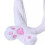White LED Bunny Hat Soft Warm Fashion 1