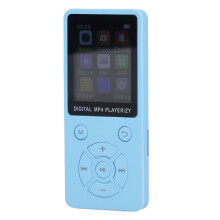 64GB Bluetooth MP3 MP4 Player mit 1,8" Bildschirm, Lautsprecher, E-Book & FM in Blau