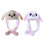 White LED Bunny Hat Soft Warm Fashion 2