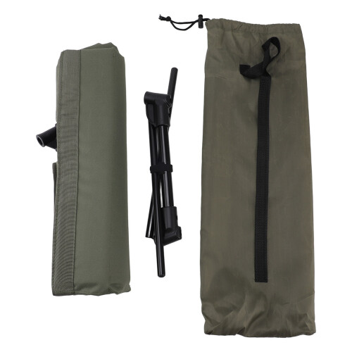 Coussin de dossier de camping vert OD 39x39x40cm 650g 2