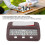 Wine Red Chess Timer with Alarm and Memory 1