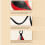 Double End Punching Bag for Boxing Training, PU Leather, Red & Black 4